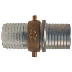 SB111 King™ Short Shank Suction Complete Coupling NPSM Plated Iron shank with Plated Iron nut